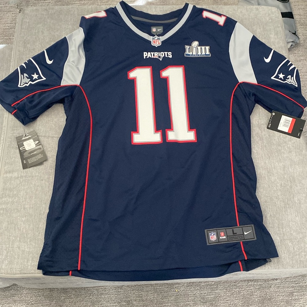NWT Patriots Edelman Super Bowl Jersey